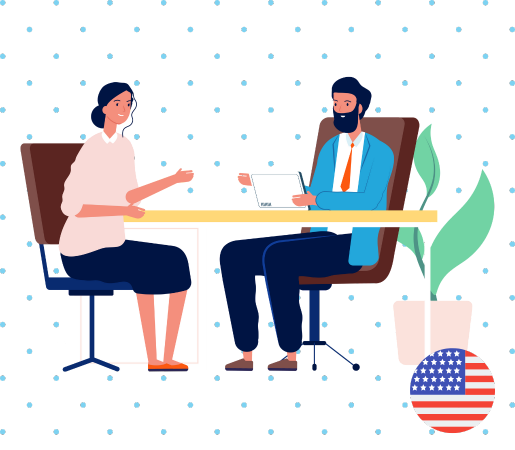 Job interview statistics USA
