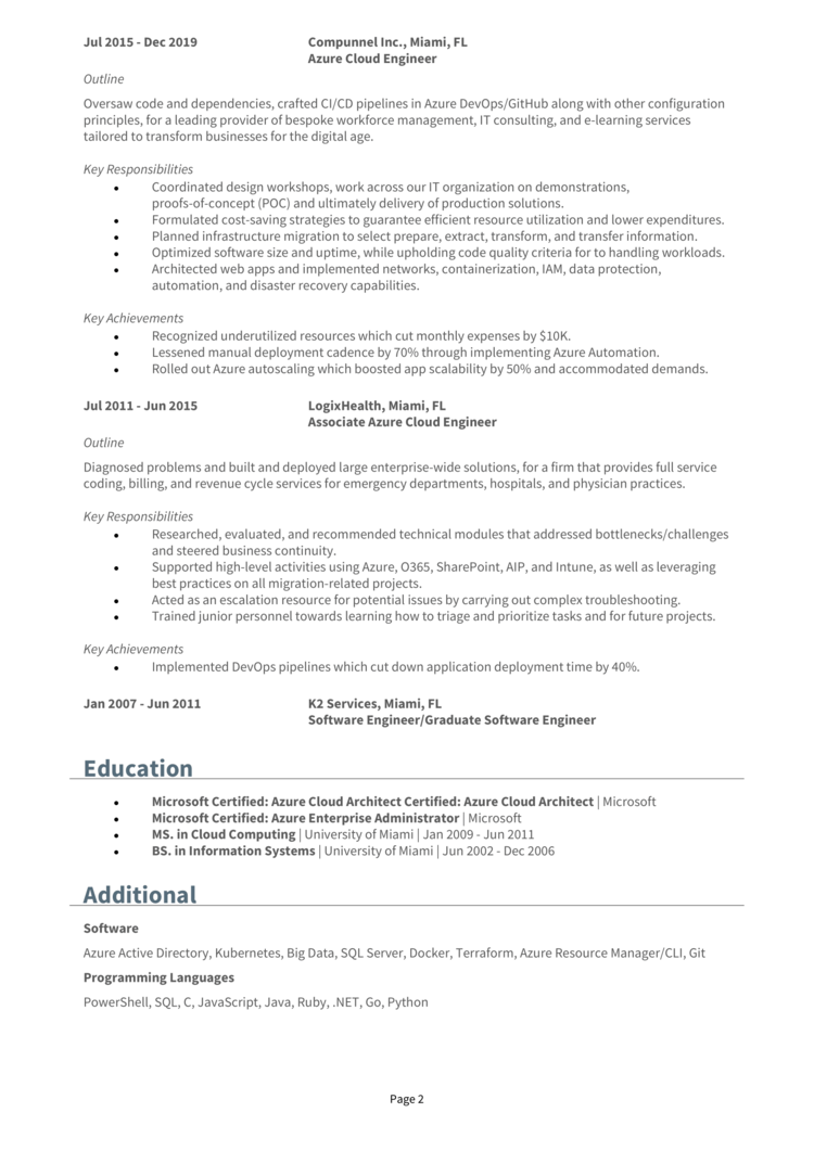 Azure Cloud Engineer Resume-2